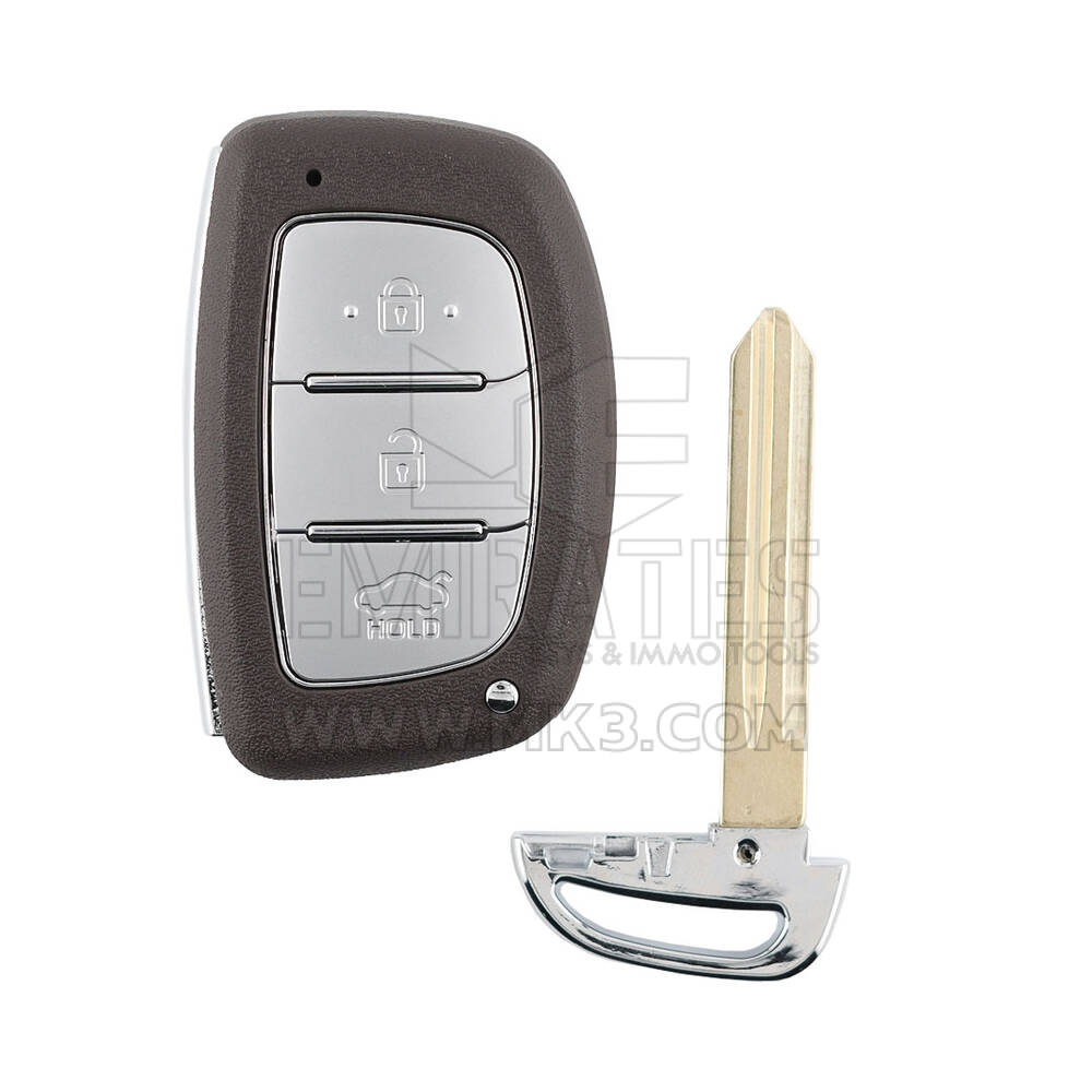 Nueva llave remota inteligente Hyundai HB20 2023 del mercado de accesorios 3 botones 433 Mhz Número de pieza compatible: 95440-R1000 / 95440R1000 | Cayos de los Emiratos