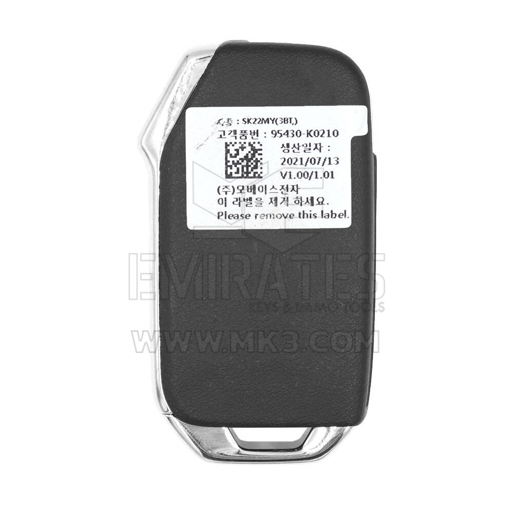 Like New KIA Soul 2022 Original Flip Remote Key 3 Buttons 433MHz OEM Part Number: 95430-K0210 / 95430-K0310 | Emirates Keys