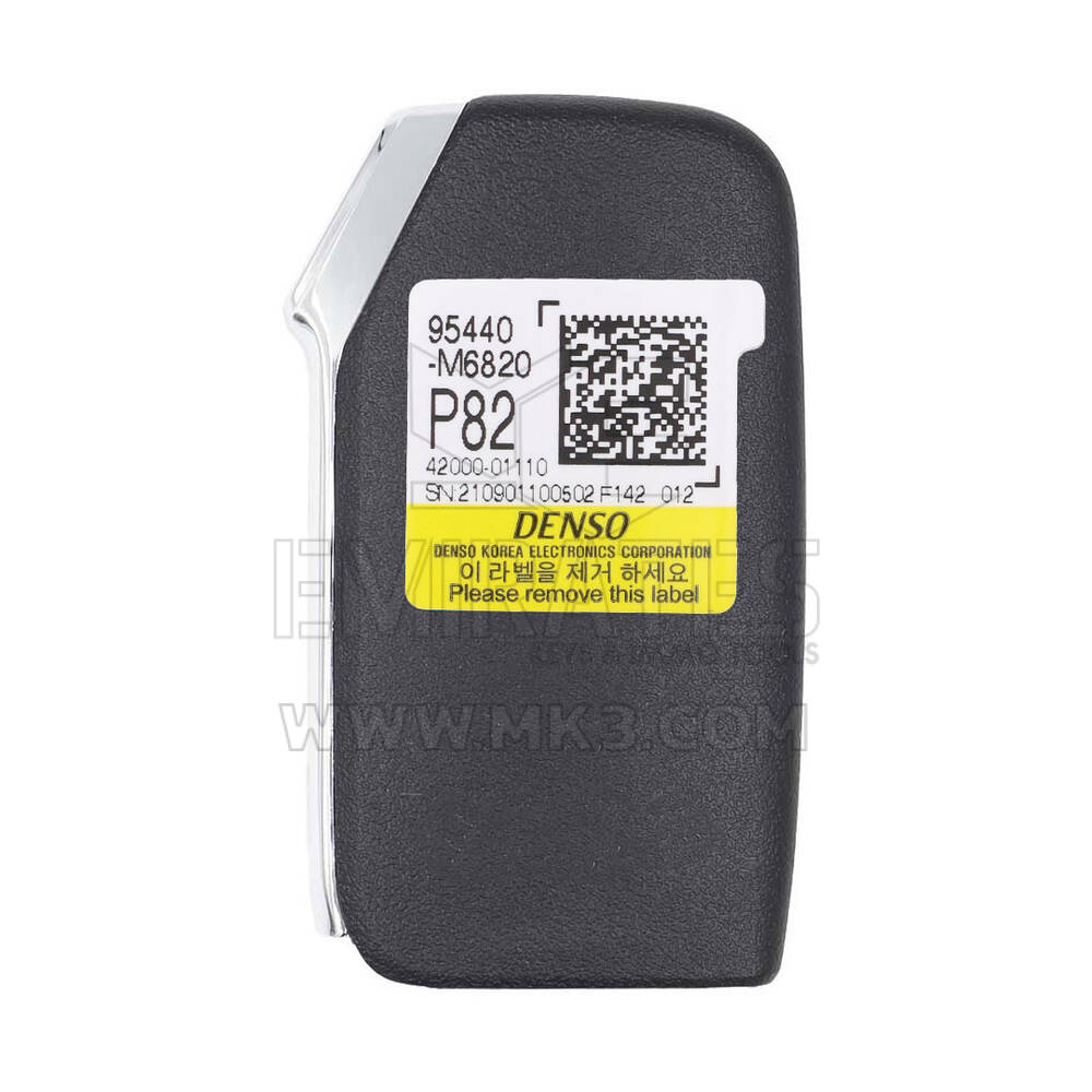 Clé télécommande intelligente d'origine pour Kia Cerato 2022, 4+1 boutons, 433 MHz. Référence : 95440-M6820, 95440M6820 | Emirates Keys