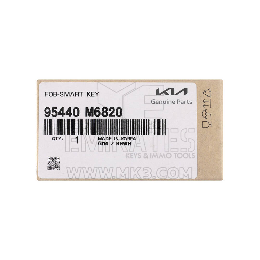 New KIA Cerato 2022 Genuine / OEM Smart Remote Key 4+1 Buttons 433MHz OEM Part Number: 95440-M6820, 95440M6820 | Emirates Keys