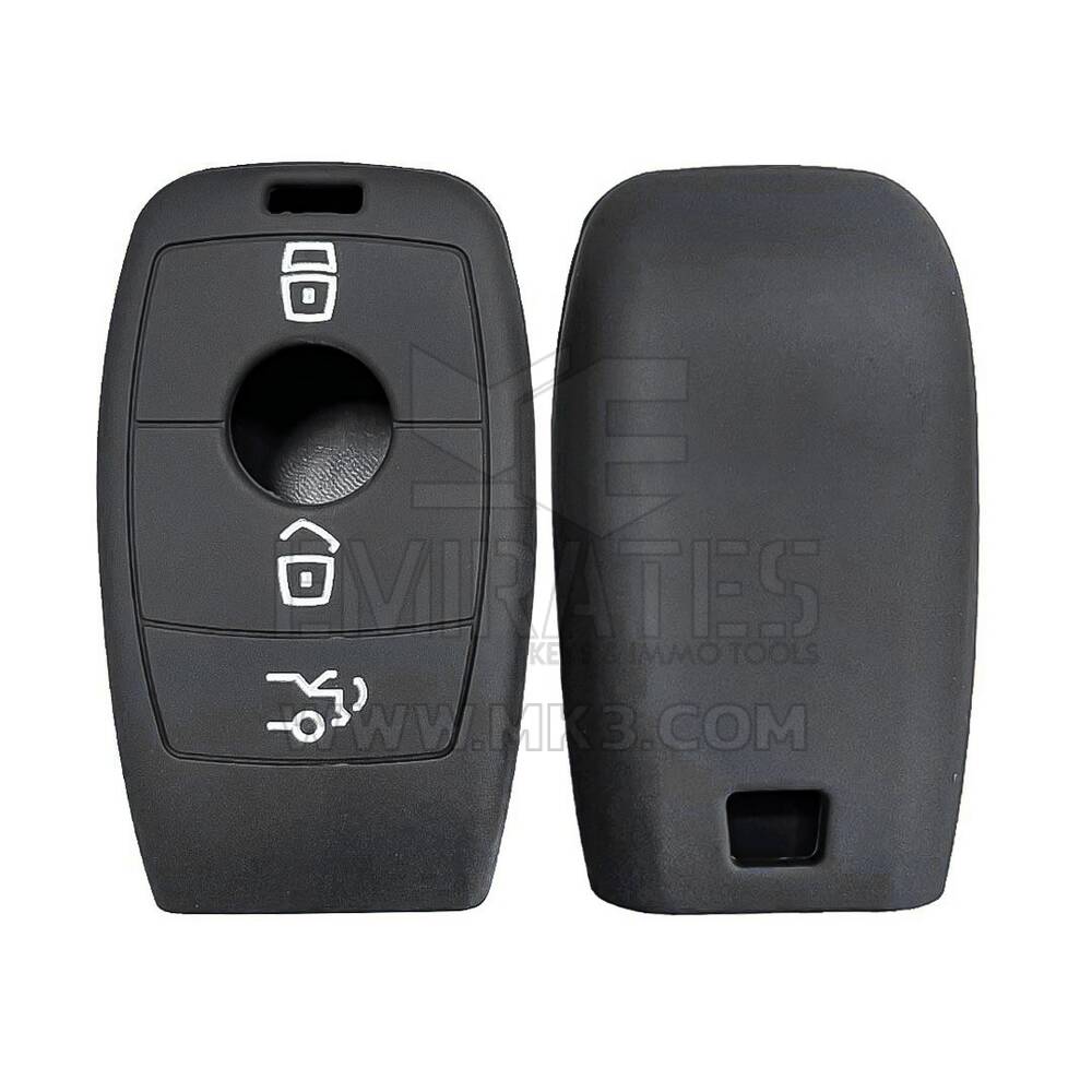 Silicone Case For Mercedes Benz 2016-2021 Smart Remote Key 3 Buttons