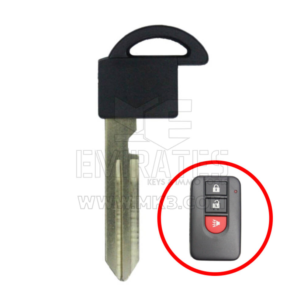 Infiniti FX35 2003 Smart key Remote Blade