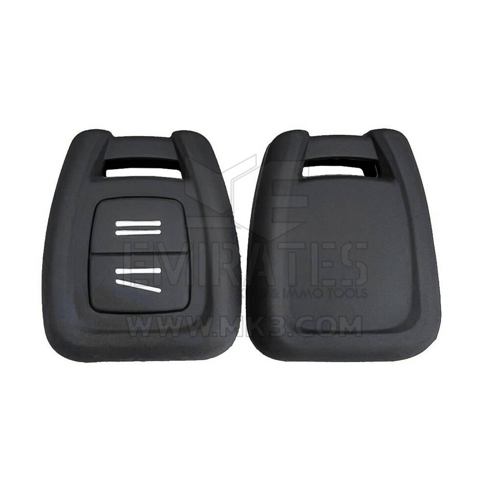 Coque en silicone pour clé à distance anti-basculement Opel 2 boutons