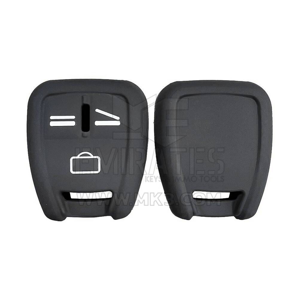 Capa de silicone para controle remoto Opel Non-Flip 3 botões