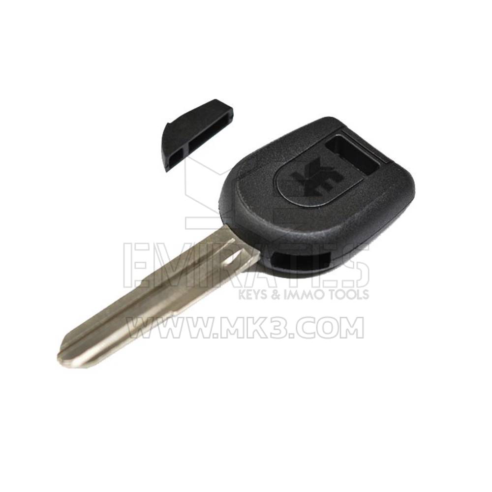 This is a New Aftermarket Mitsubishi Pajero Key Shell with MIT8 Blade That comes in a Black Color.