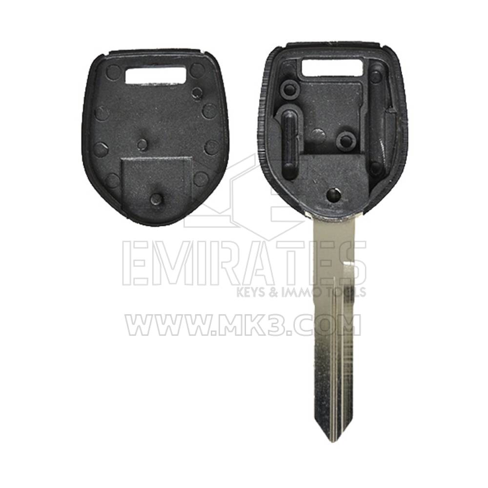 This is a New Aftermarket Mitsubishi Transponder Key Shell with MIT7 Blade That comes in a Black Color.