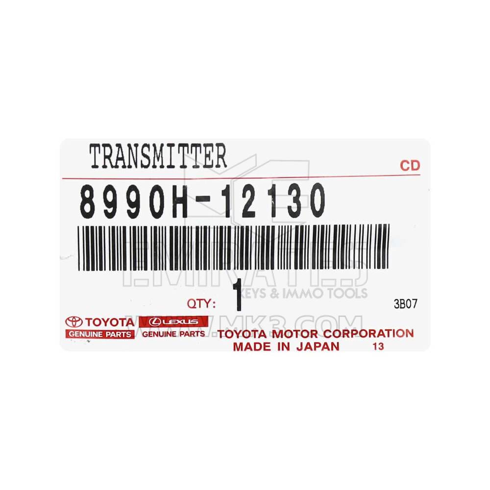 Yeni Toyota Corolla 2019-2022 Orijinal / OEM Akıllı Uzaktan Anahtar 2 Düğme 314.35/312.11MHz OEM Parça Numarası: 8990H-12130 | Emirates Keys