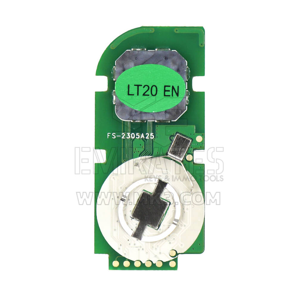 New Lonsdor LT20-07 , LT20-07NJ Universal Smart Remote PCB 8A for Lexus 4 Buttons 312.09/314.35 - 433.58/434.42  | Emirates Keys