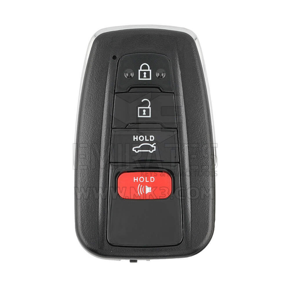 Boutons intelligents de la clé 4 de Toyota Camry 2018 315MHz 89904-06220