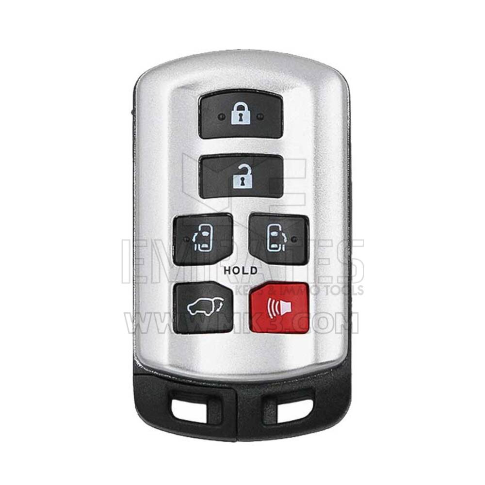 Toyota Sienna 2011-2020 Smart Remote Key 5 + 1 أزرار 315 ميجا هرتز 89904-08010