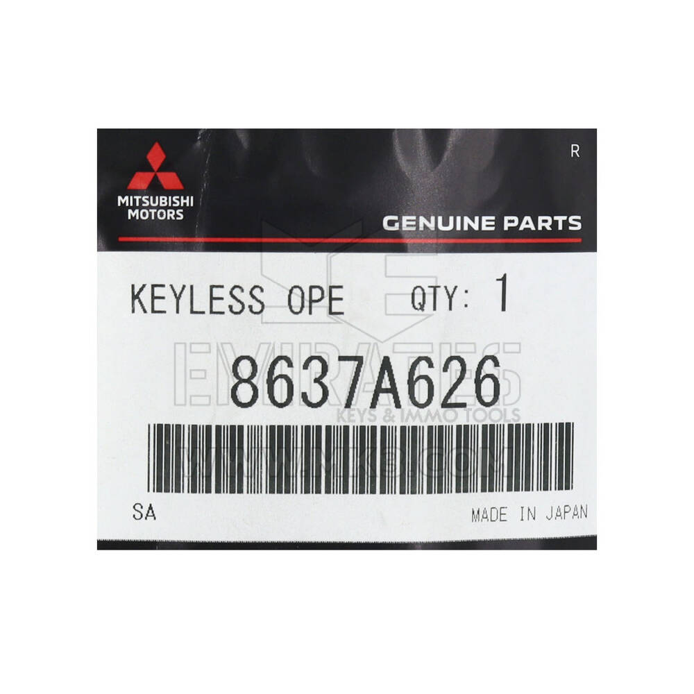 ميتسوبيشي جالانت 2008 الجديدة الأصلية / OEM الذكية مفتاح بعيد 3 أزرار 315MHz رقم الجزء OEM: 8637A626 / 8637A286 - FCC ID: 007YUUL0422 | الإمارات للمفاتيح