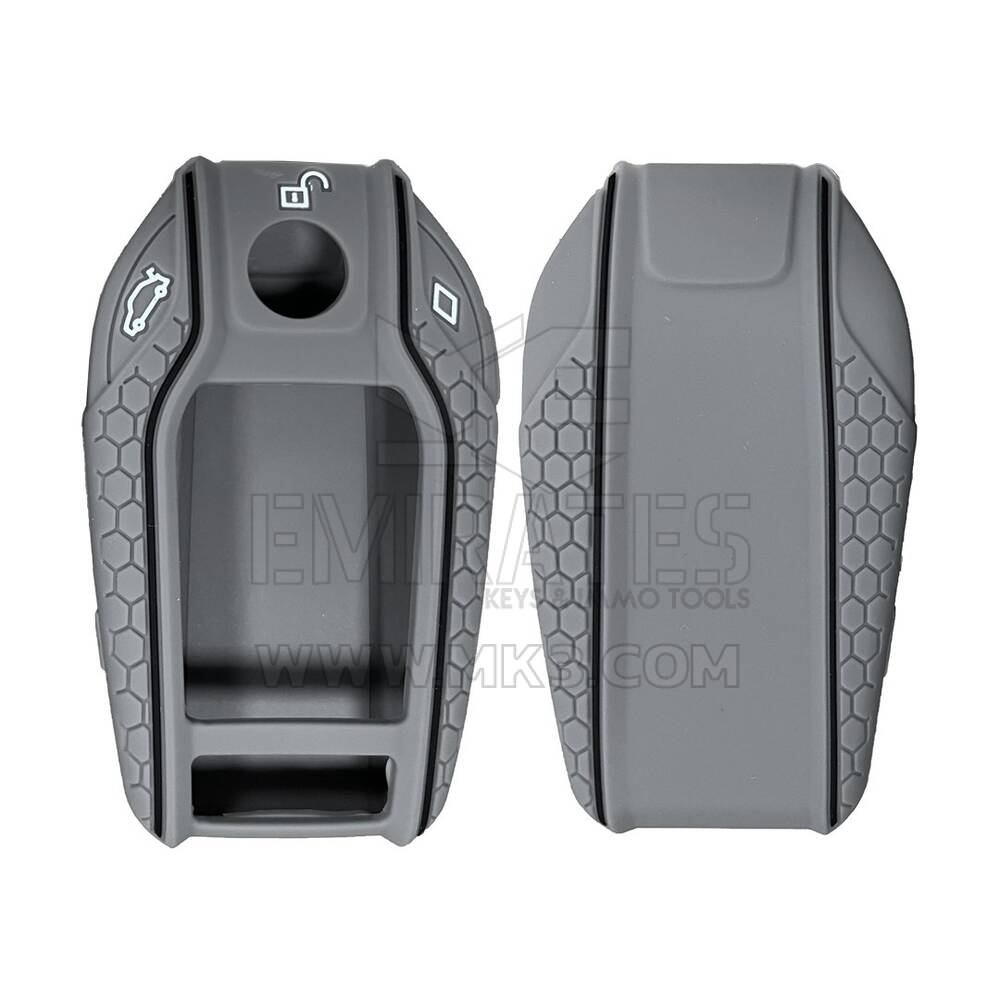 Silicone Engraved Case For BMW Touch Screen Display Remote Key