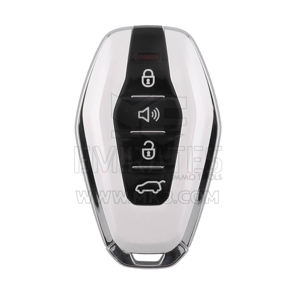 Jetour Chiave telecomando intelligente originale 3+1 pulsanti 46 chip colore bianco | MK3