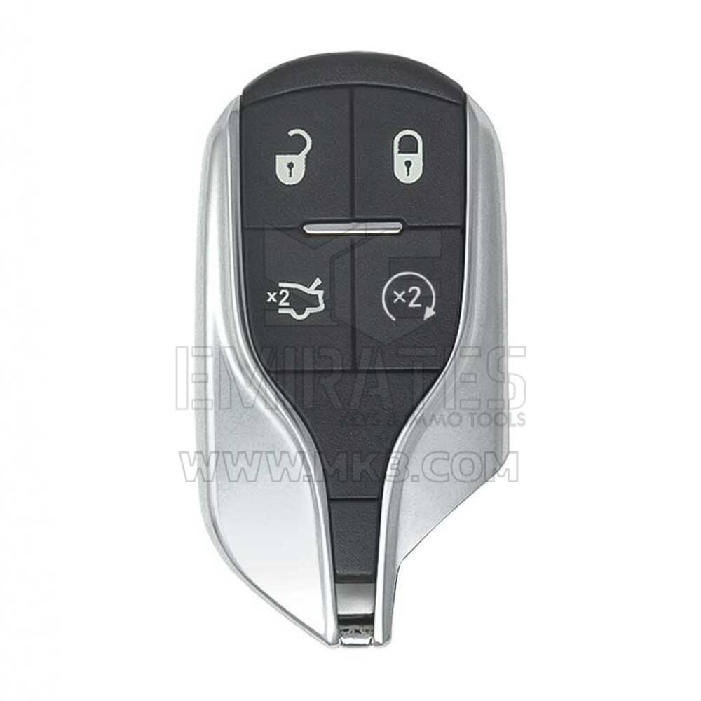 Maserati Ghibli / Quattroporte 2014-2016 Véritable clé à distance intelligente 4 boutons 433 MHz 670019936