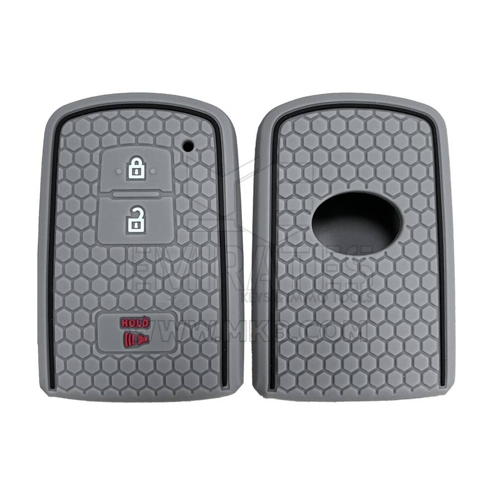 Custodia in silicone con incisione per Toyota Smart Remote Key 3 pulsanti