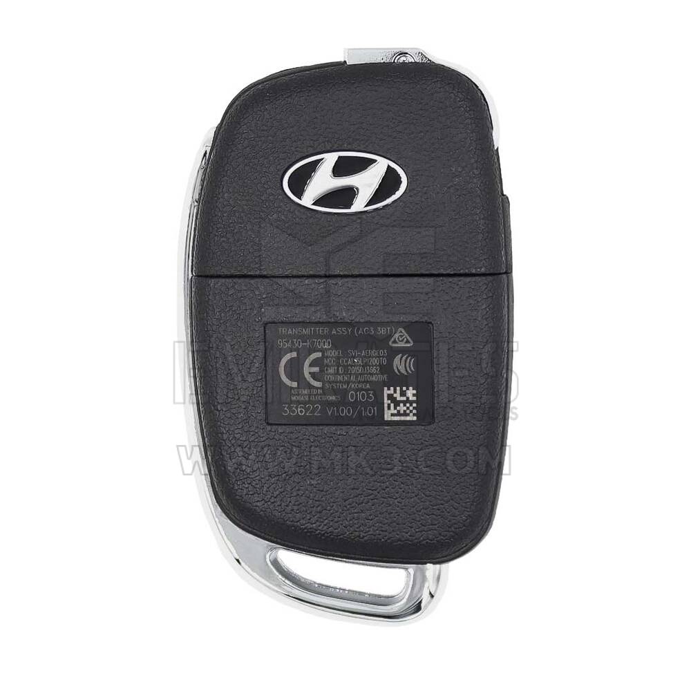 Hyundai I10 Genuine Flip Remote Key 95430-K7000 | MK3