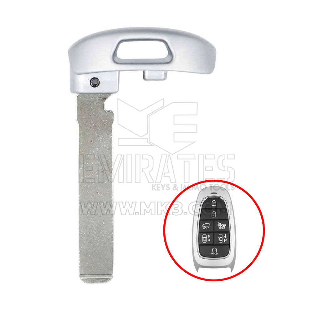 Hyundai Santa Fe 2021 Smart Remote Key Blade 81996-S1030