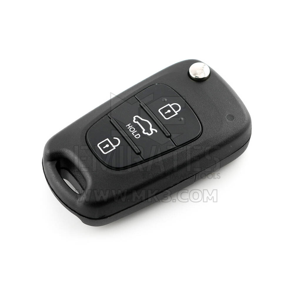 Llave remota original/OEM nueva para Hyundai Elantra 2012-2013 con 3 botones y 433 MHz Número de pieza OEM: 95430-3X101, 95430-3X100 - FCCID: OKA-186T | Emirates Keys