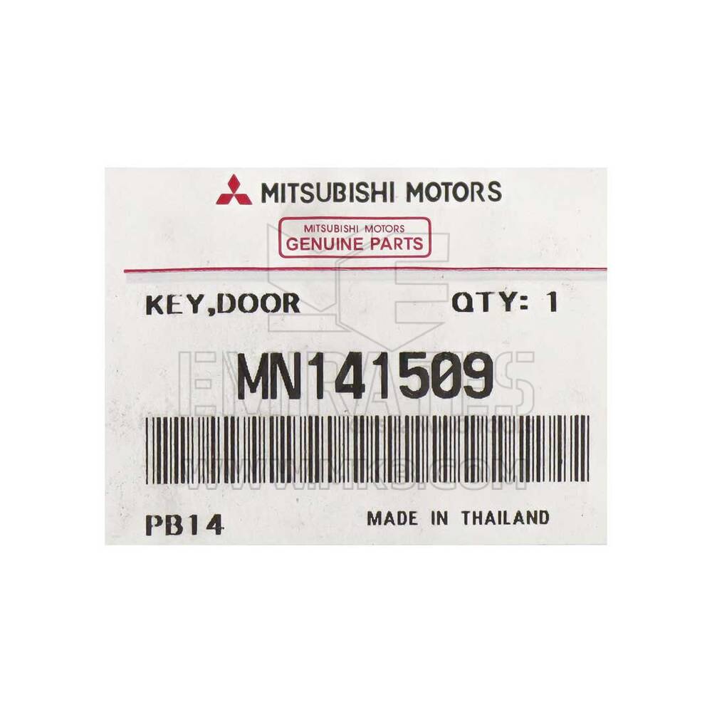 Nuovo originale - OEM Mitsubishi L200 2008-2015 chiave remota 2 pulsanti 433 MHz Codice produttore: MN141509 | Chiavi degli Emirati