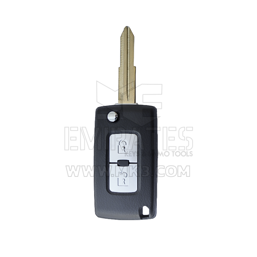 New Mitsubishi Pajero 2015 -2021 Genuine/OEM Flip Remote 2 Buttons 433MHz Manufacturer Part Number: 6370B882 FCC ID: G8D-635M-A | Emirates Keys