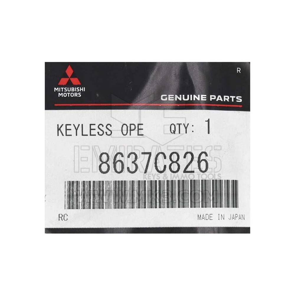Yepyeni Orijinal/OEM Mitsubishi Lancer 2008-2017 Akıllı Uzaktan Anahtar 3+1 Düğmeler 315MHz 8637B885, 8637A228,8637C826 FCCID: OUC644M-KEY-N | Emirates Anahtarları