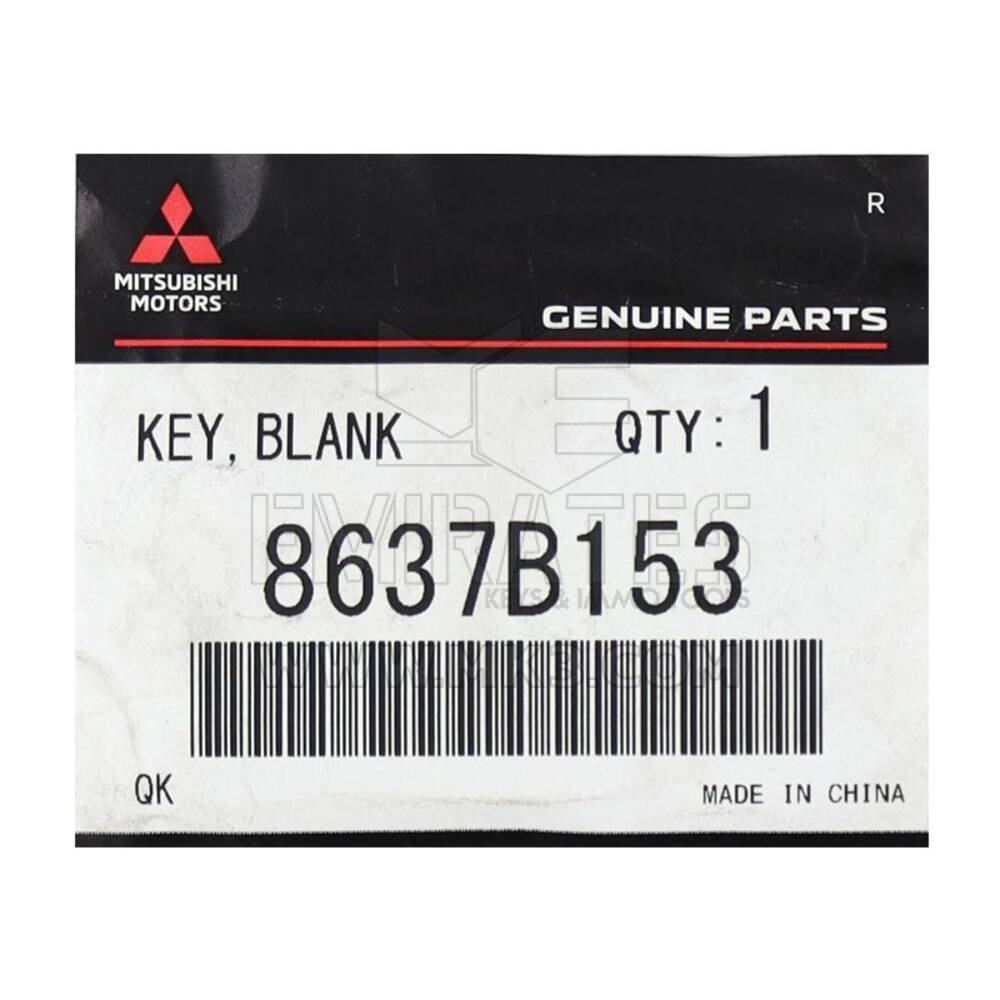 Llave inteligente original/OEM de 3 botones y 315 MHz para Mitsubishi Mirage 2013-2019, número de pieza 8637B153, 8637C286 / FCCID: OUC003M | Emirates Keys