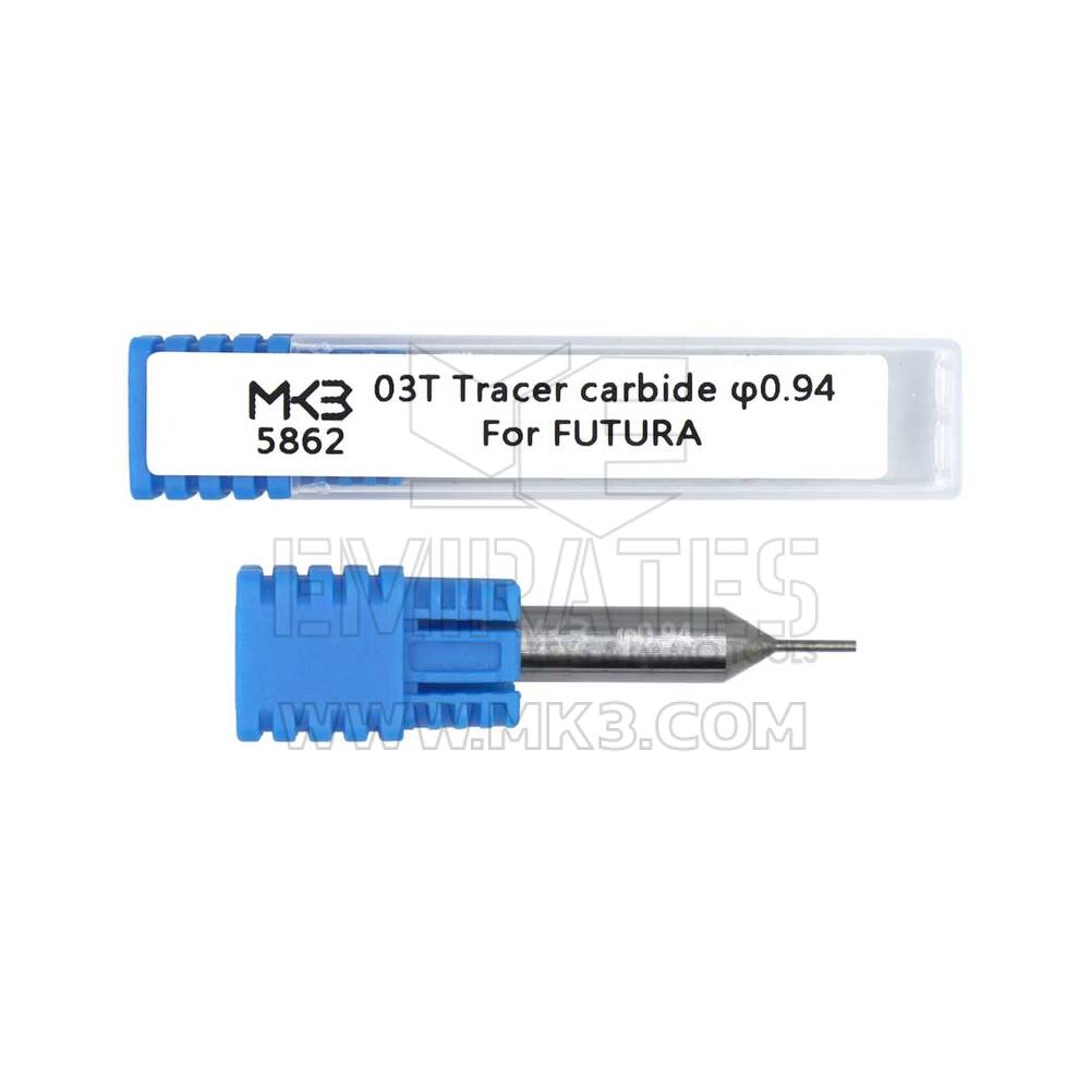 Tracer Point 03TM Carbure φ0.94x6.3xD6x30L Pour Futura