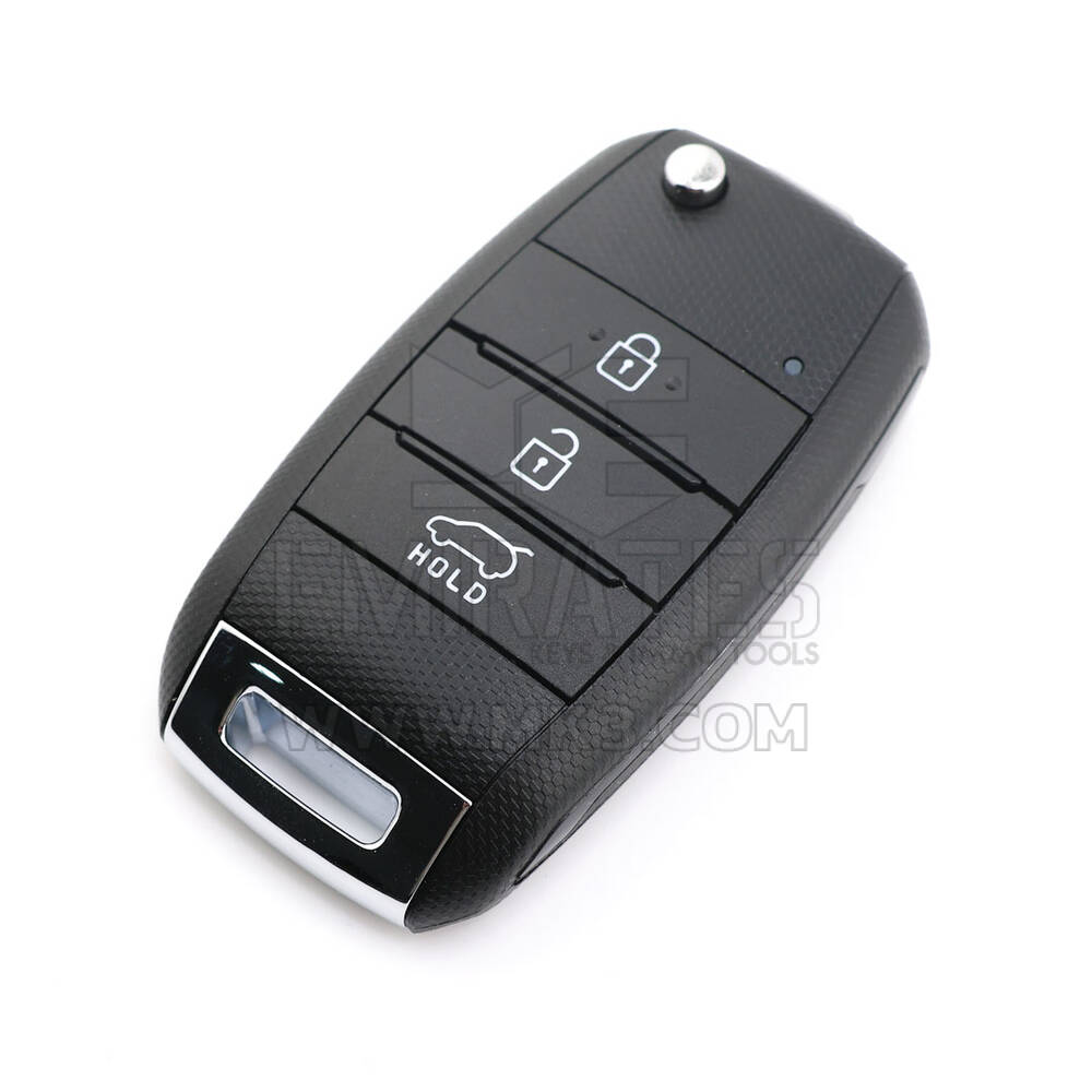 New KIA Sorento 2018 Genuine / OEM Flip Remote Key 3 Buttons 4D Transponder 433MHz OEM Part Number: 95430-C5211 / 95430C5211 , FCCID: 0KA-910T(UM-TP) | Emirates Keys
