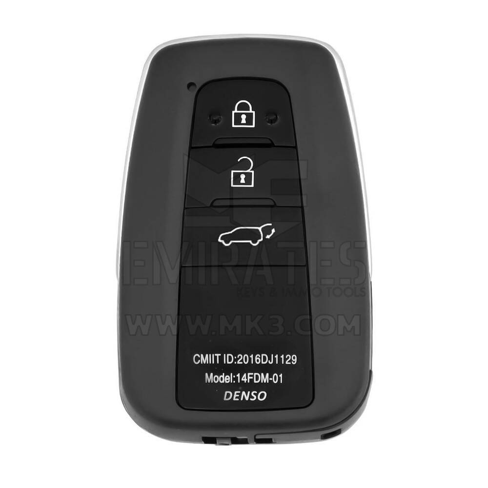 Toyota Rav4 2019-2022 Original Smart Remote Key PCB 3 Buttons 433MHz 8990H-42200 With Aftermarket Shell