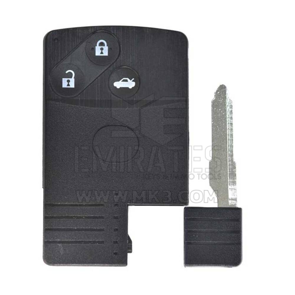 Mazda Remote Card Shell 3 Button High Quality, Emirates Keys Remote case, Car remote key cover, Key fob shells replacement at Low Prices.