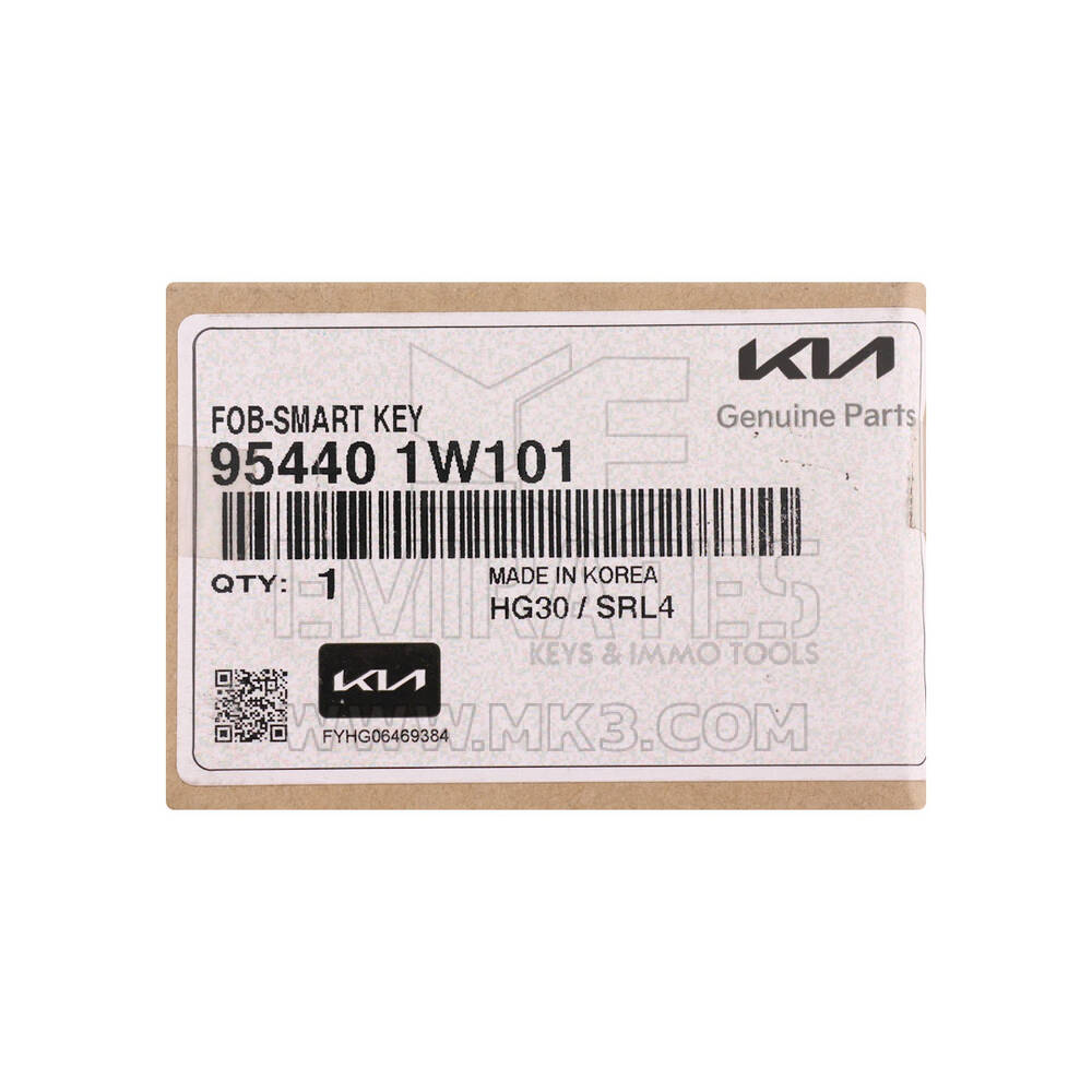 НОВЫЙ KIA Optima Rio 2015-2017 Оригинальный/OEM смарт-ключ 4 кнопки 315 МГц 95440-1W101 954401W101 95440-1U500 , 95440-2T510 / FCCID: SY5XMFNA04 | Emirates Keys