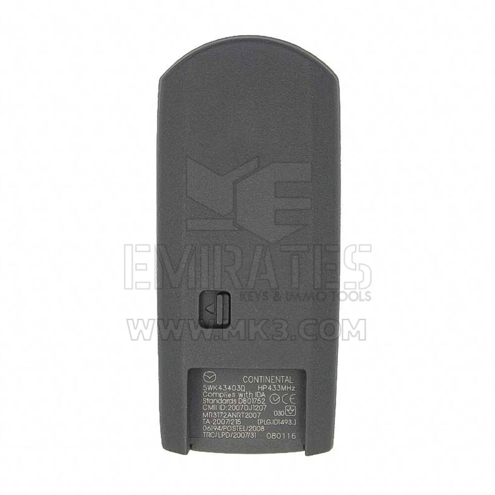 Telecomando Smart Key Mazda 6 3 pulsanti 433 MHz GSYD-67-5RYA | MK3