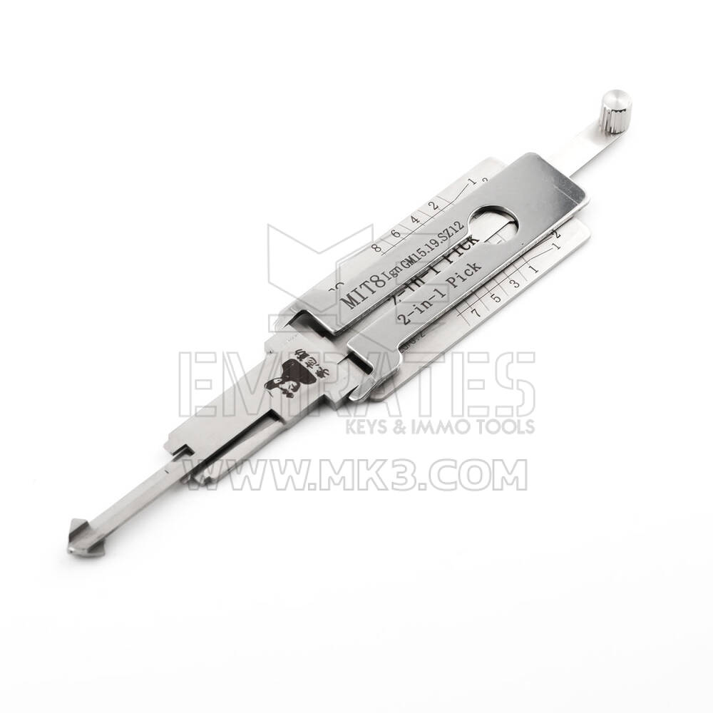 Original Lishi 2-in-1 Pick Decoder Tool MIT8 | MK3