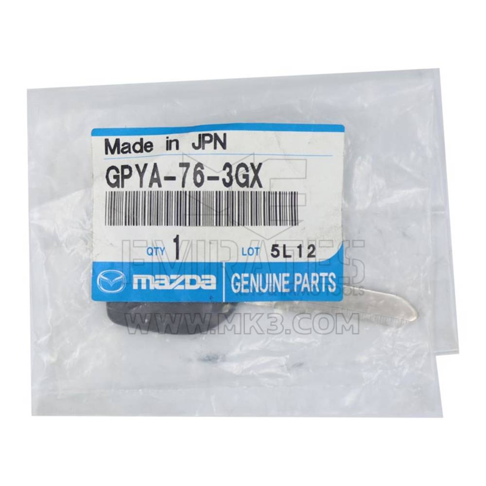 Mazda ID63 Transponder Orijinal Anahtar GPYA-76-3GX | MK3