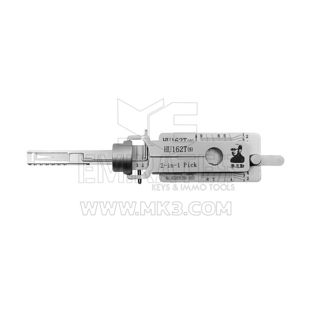Original Lishi HU162T(9) (6-CORTES+CORTE LATERAL 3-CORTES) para NUEVO VW 2016, NUEVO SKODA