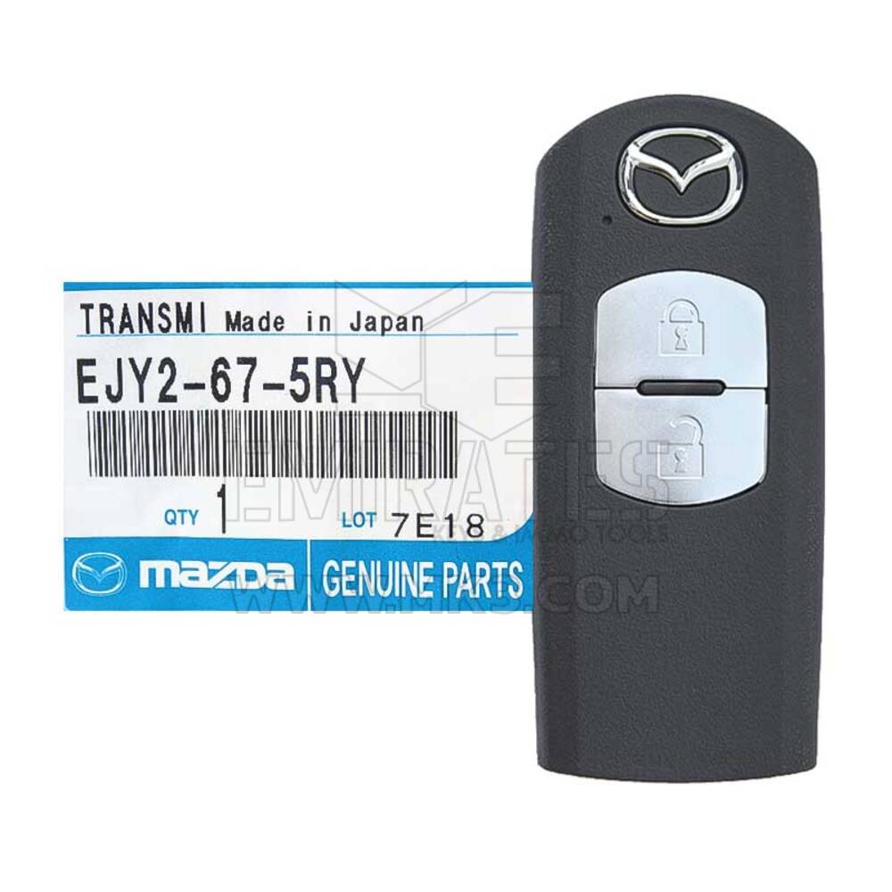 NOVO Mazda CX-7 2011 Genuine/OEM Smart Key Remoto 433MHz 2 Botões EJY2-67-5RY EJY2675RY - FCCID: SKE11B-04 | Chaves dos Emirados