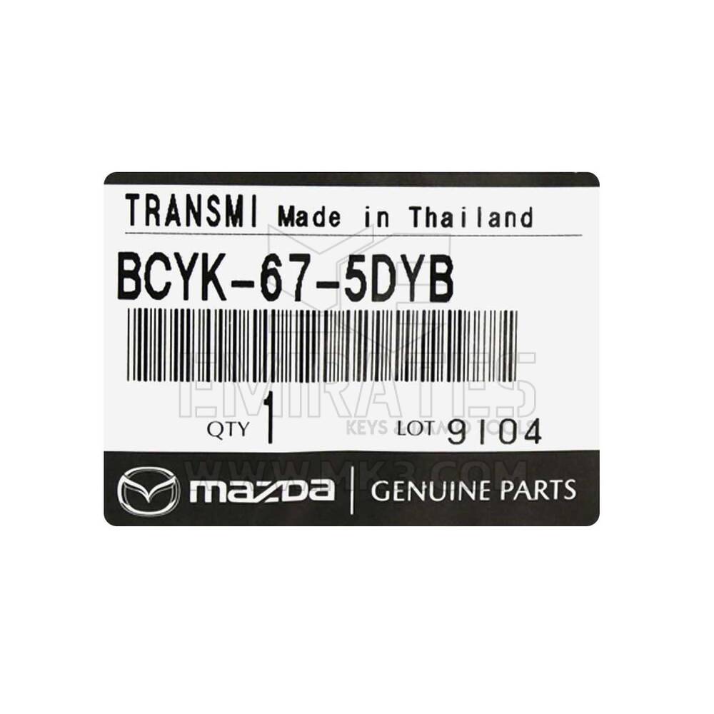 NEW Mazda 3 2016-2018 Genuine Smart Remote Key 2 Buttons 433MHz Manufacturer Part Number: BCYK-67-5DY, BCYK675DYB | Emirates Keys