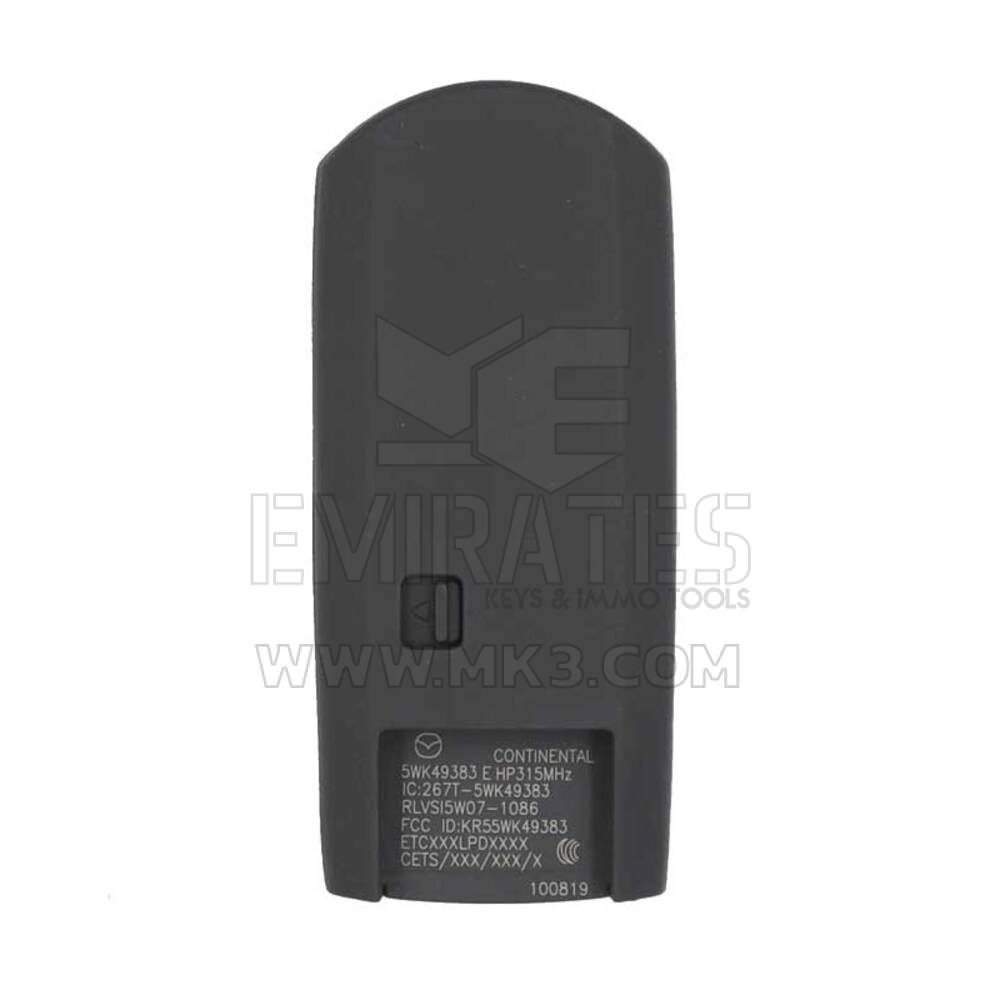 Mazda 6 2010+ Genuine Smart Key 315MHz GSYL-67-5RY | MK3