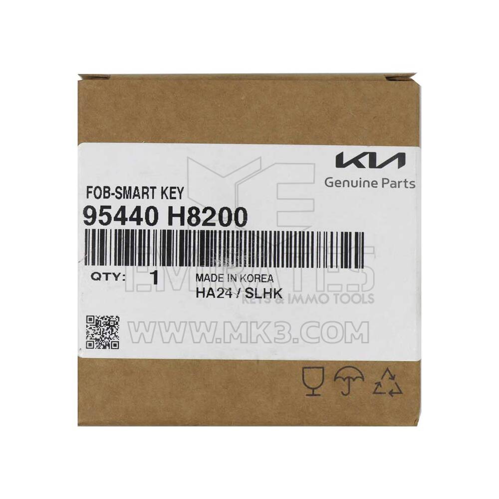 New KIA Rio Stonic 2021 Genuine / OEM Remote Smart Key 3 Buttons 433MHz Manufacturer Part Number: 95440-H8200 | Emirates Keys