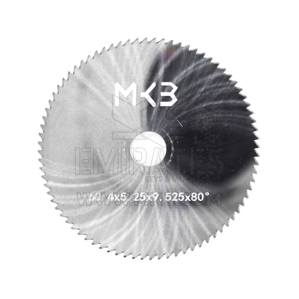 Fresa angolare U01W in metallo duro φ60,4x5,25xφ9,525x80° | MK3