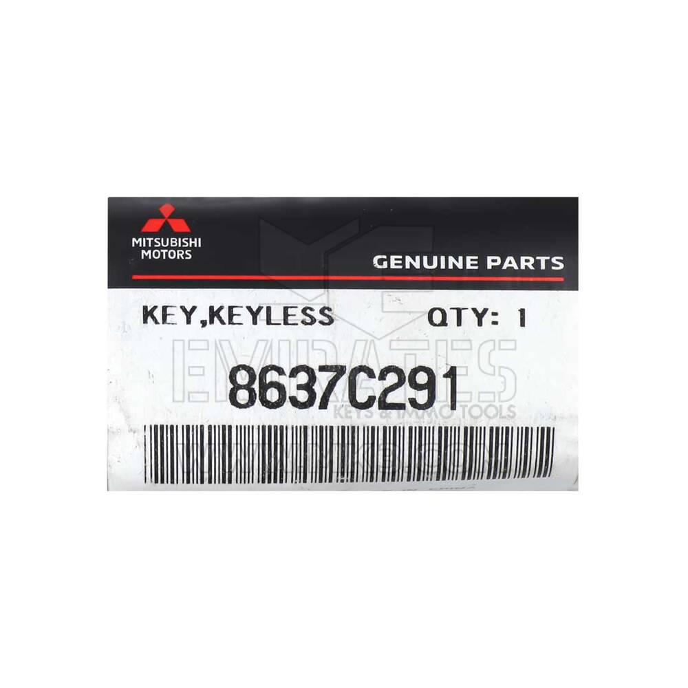 New Mitsubishi Mirage 2016 Genuine / OEM Smart Remote Key 3+1 Button 315MHz OEM Part Number: 8637C291 / 285E3W330P | Emirates Keys
