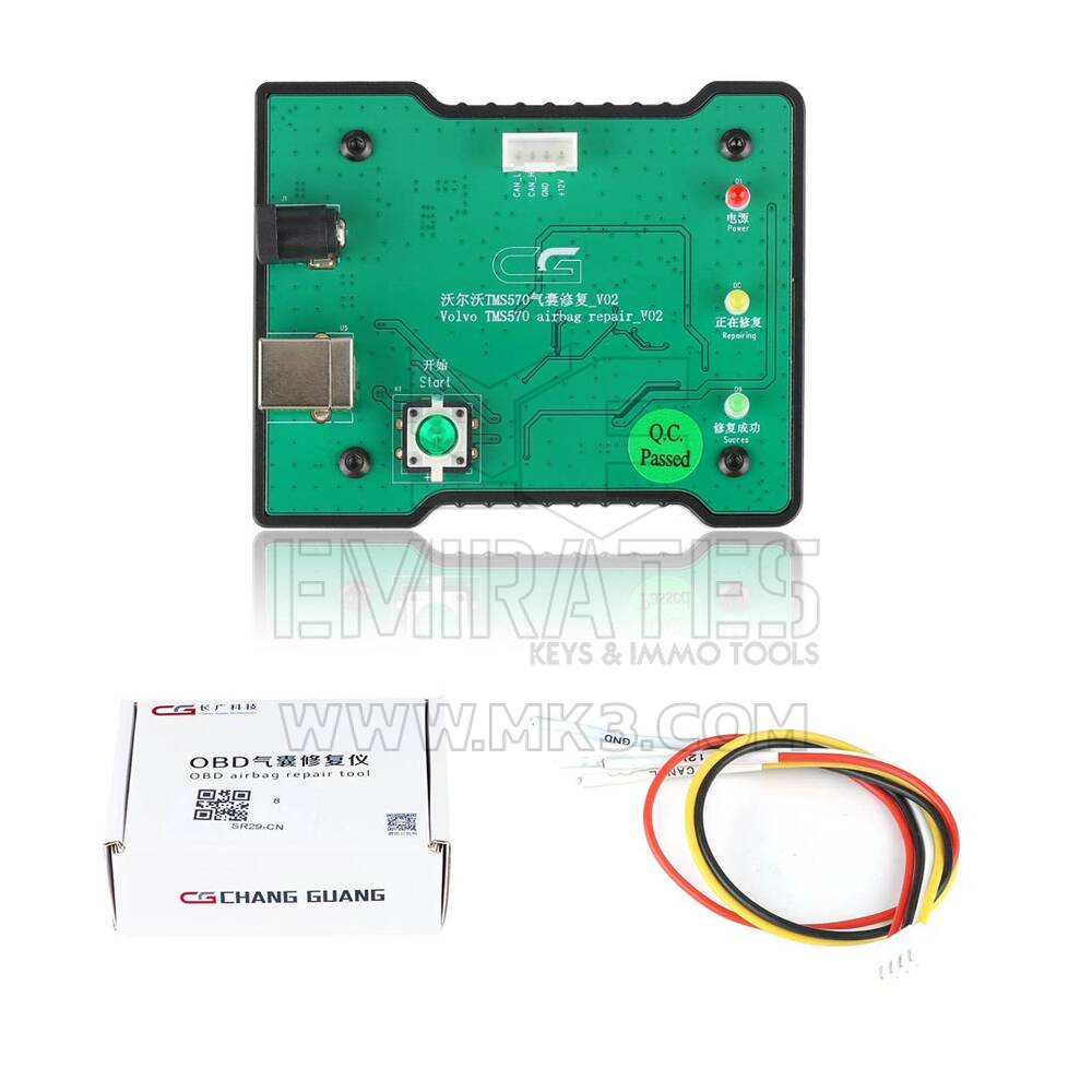 Outil de réinitialisation de l'airbag CGDI CG Volvo TMS570 OBD Effacer la mémoire de collision