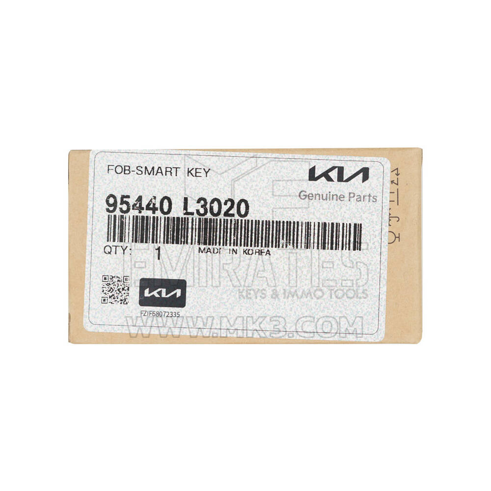 New KIA K5 2021 Genuine / OEM Smart Remote Key 5 Buttons 433MHz OEM Part Number: 95440-L3020 - FCC ID: CQOFD00790 | Emirates Keys