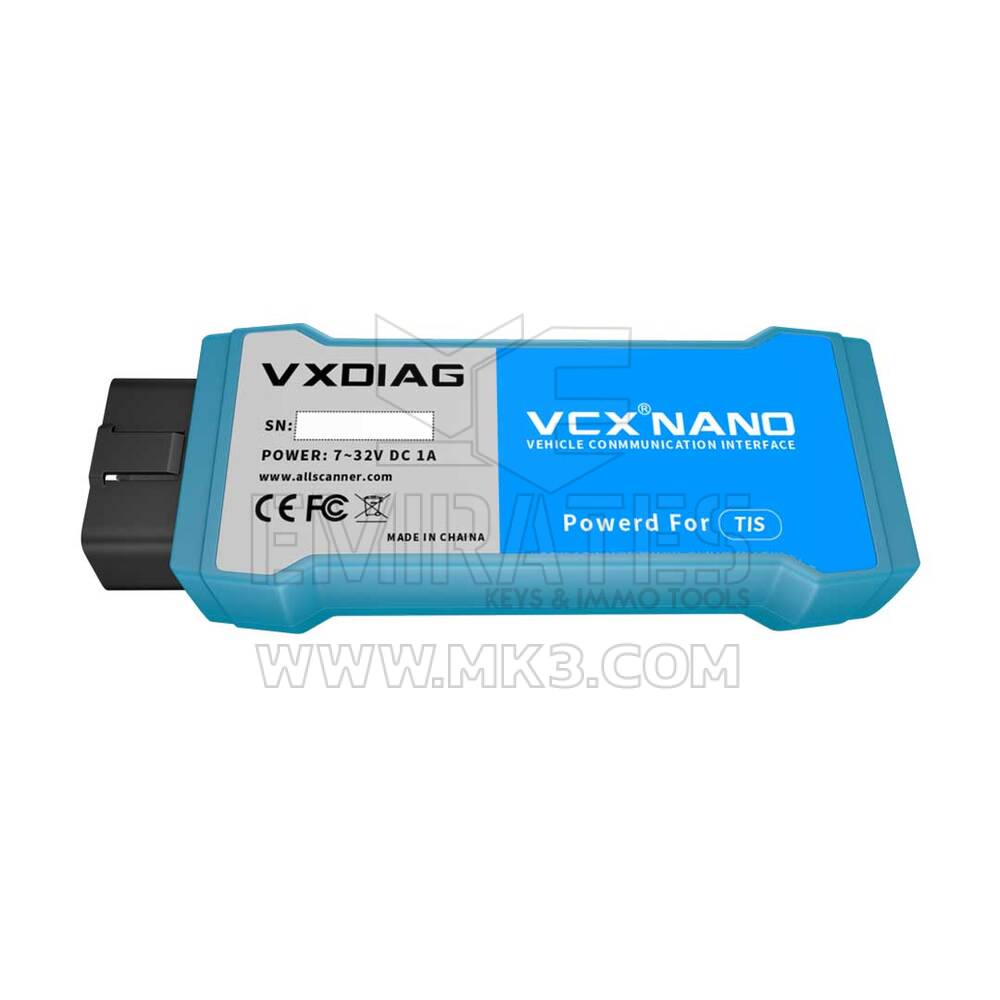 Toyota USB / WIFI / PW880 / TIS Teşhis Aracı için ALLScanner VCX NANO