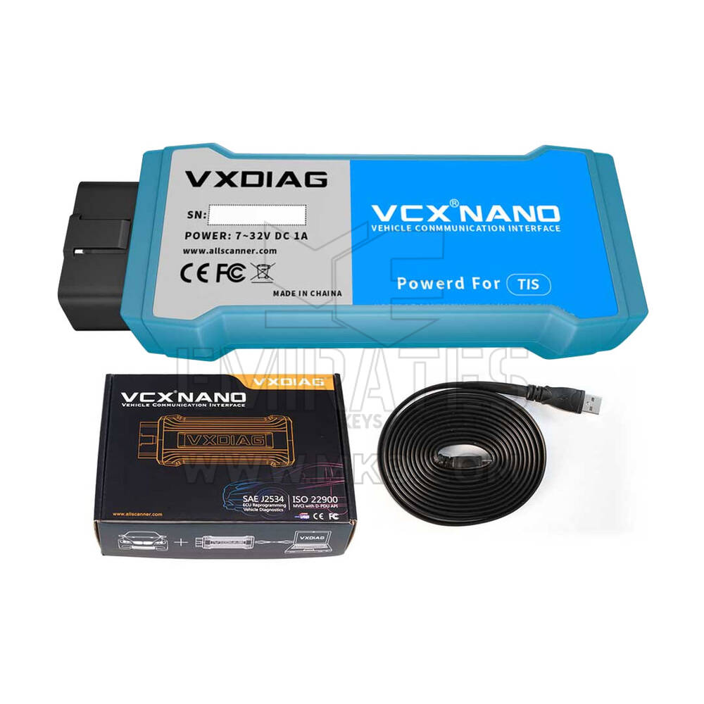 ALLScanner VCX NANO لتويوتا USB / WIFI / PW880 / TIS | MK3