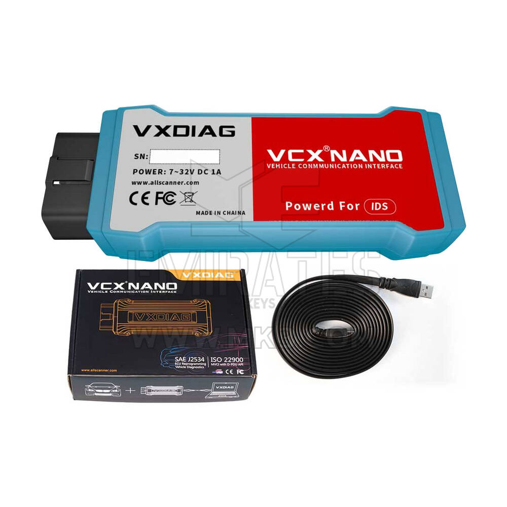 ALLScanner VCX NANO para Ford / Mazda USB / WIFI / PW880 / IDS | mk3