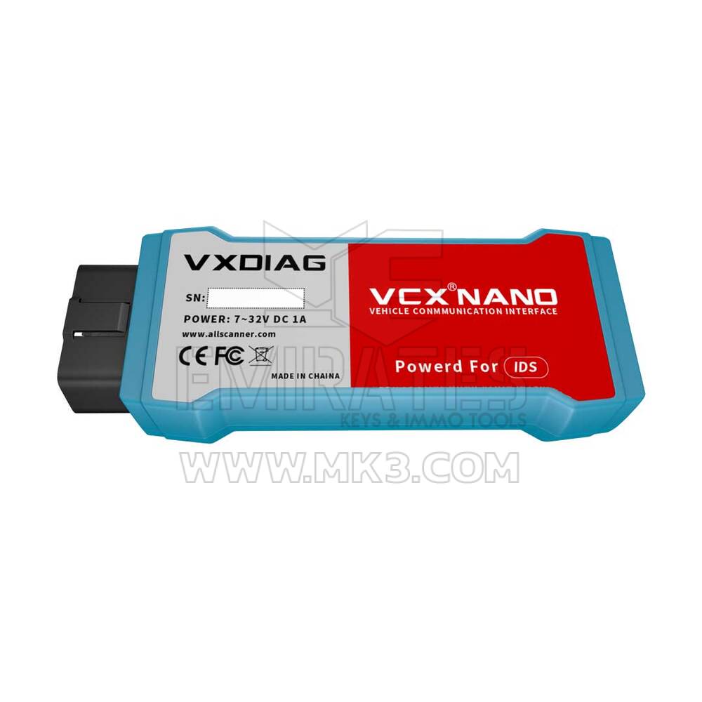 ALLScanner VCX NANO pour Ford / Mazda USB / WIFI / PW880 / Outil de diagnostic IDS