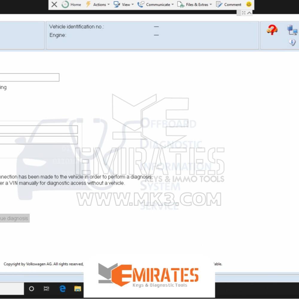 ODIS ( Offboard Diagnostic Information System ) Diagnostic Software Version 23 For VAG Group | Emirates Keys