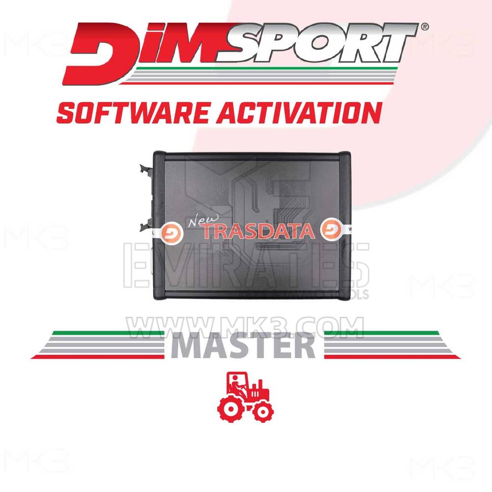 Dimsport - تفعيل TRASDATA MASTER الجديد - الجرار والمركبات الزراعية (AV34NT001A)