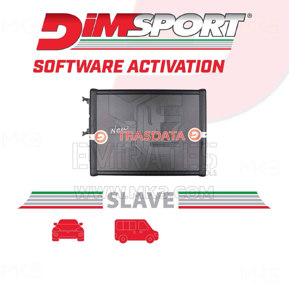 Dimsport - YENİ TRASDATA SLAVE - ARAÇ VE HAFİF TİCARİ ARAÇ (AV99NT001C) Aktivasyonu